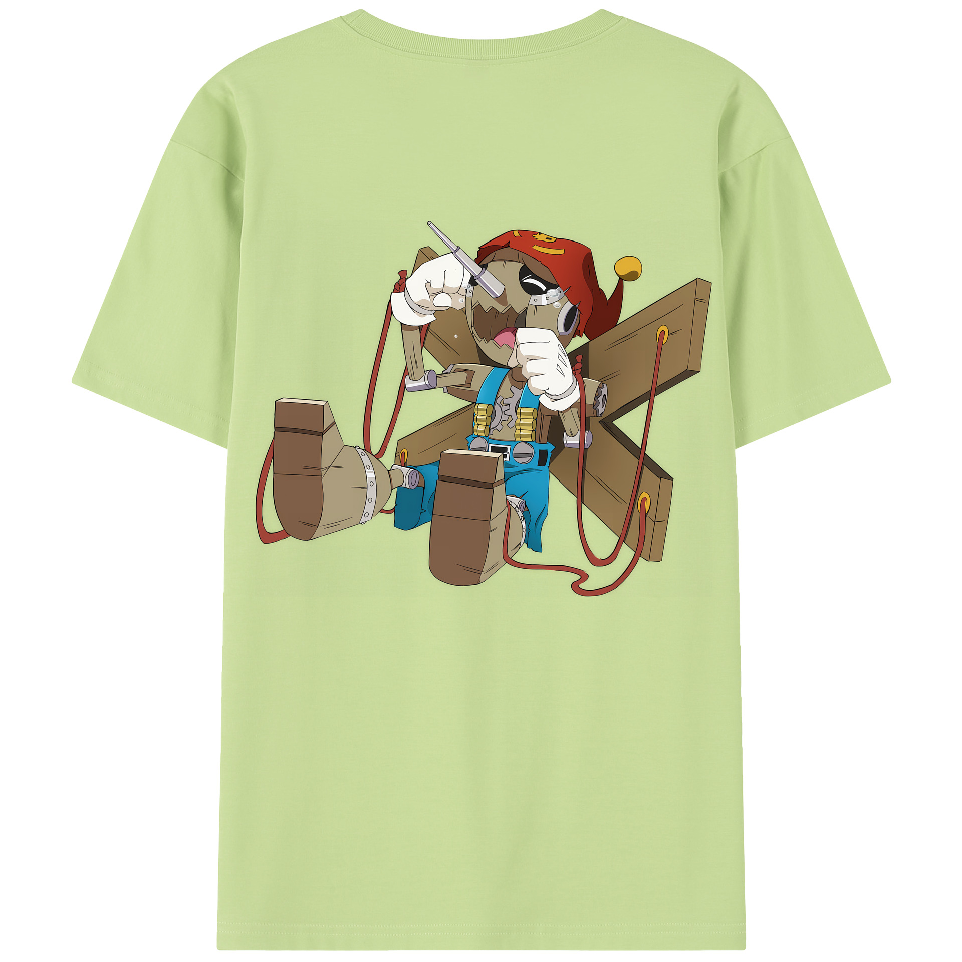 （画像用） Digimon デジタルモンスター/デジモン 綿100％半袖Tシャツ（背面プリント）